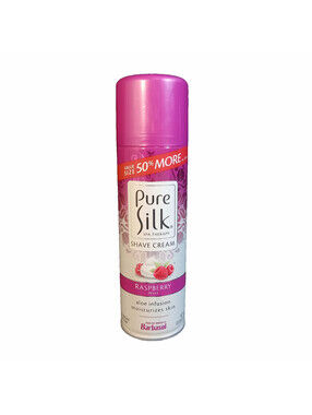 Pure Silk Moisturizing Shave Cream Women's 10.88 Oz Raspberry Mist Spa Therapy